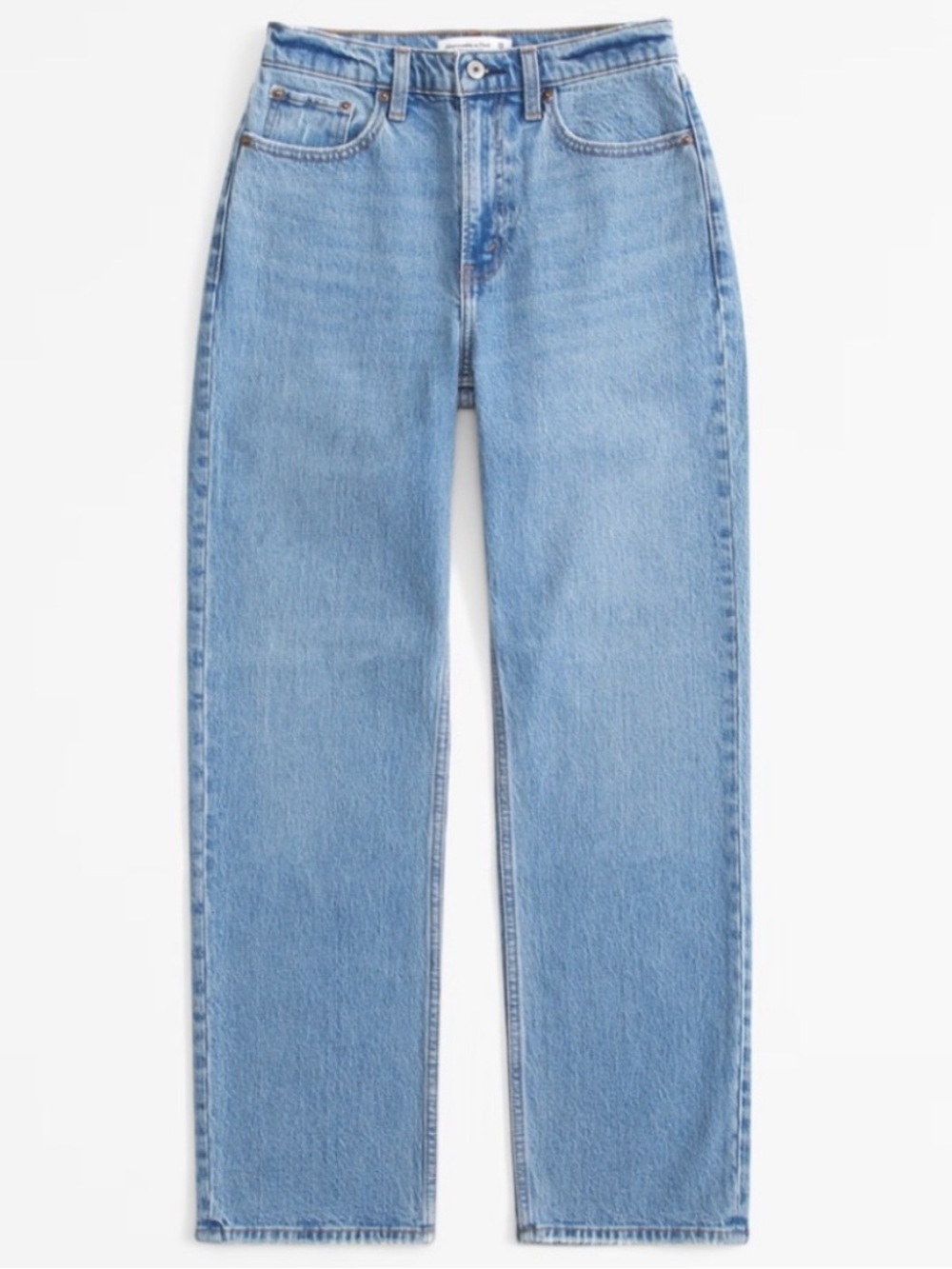 Abercrombie & Fitch The Vintage Straight High Rise Jeans Curve Love